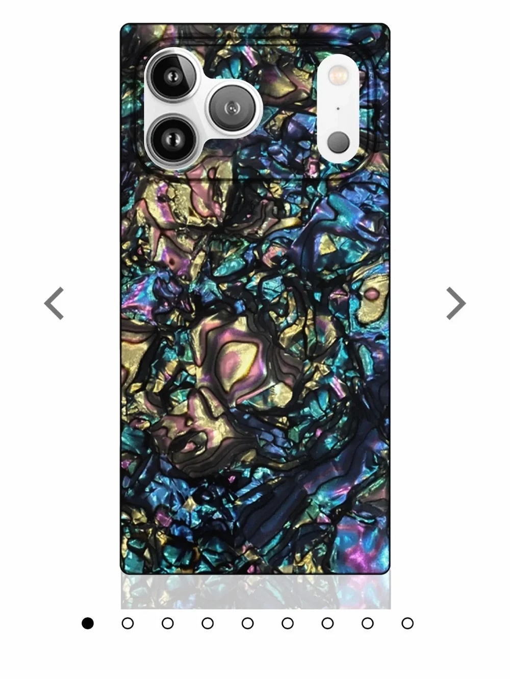 Square by Flaunt Abalone iPhone case